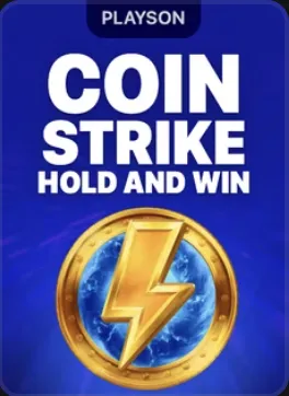 Coin Strike Hold and Win slot at Playmaster